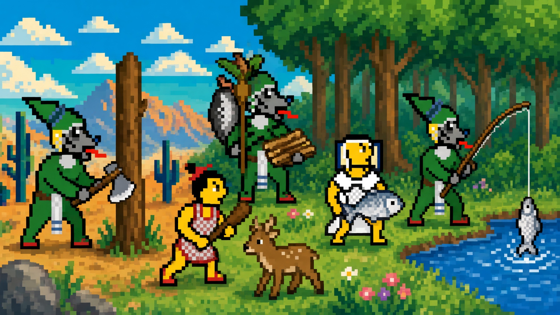 The Division of Pixels